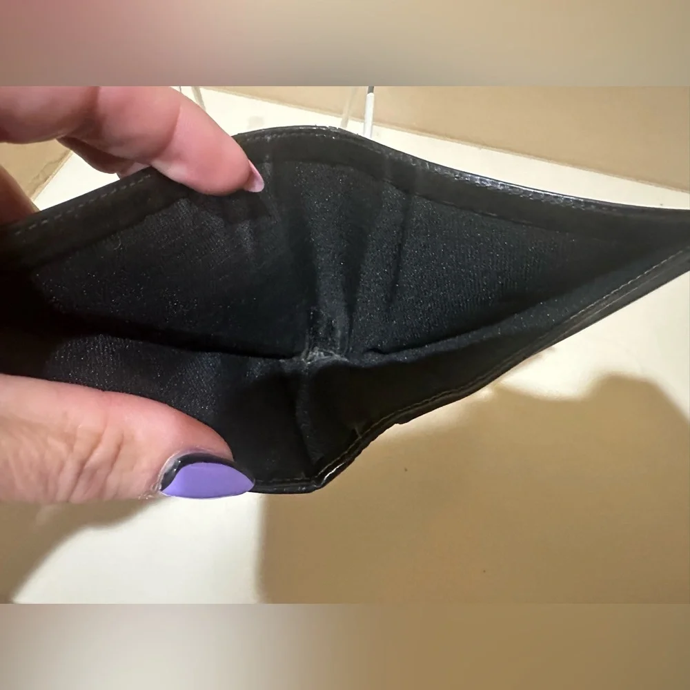 Fendi Pequin Stripe Bifold Wallet